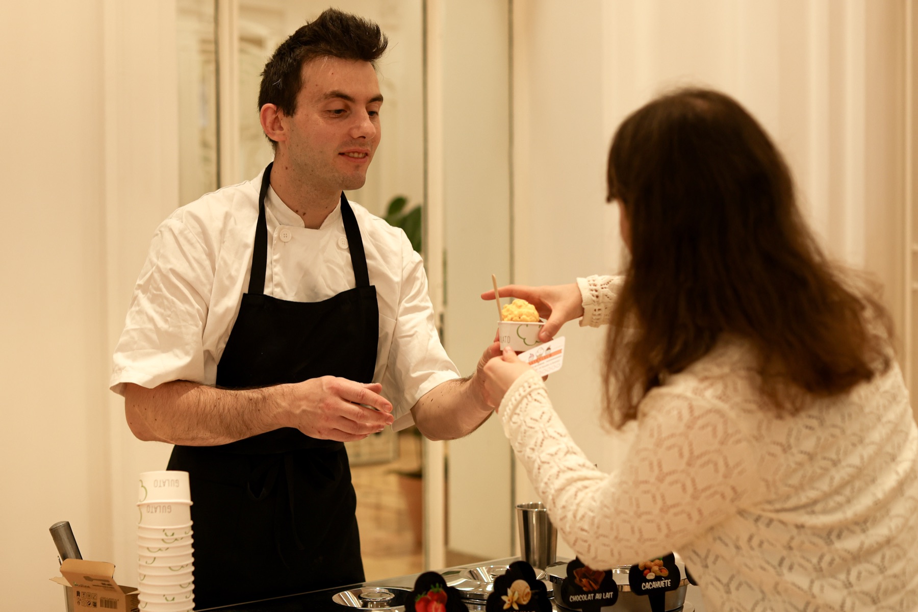 Reportage photo Bakers Club glacier artisanal Paris 9ème