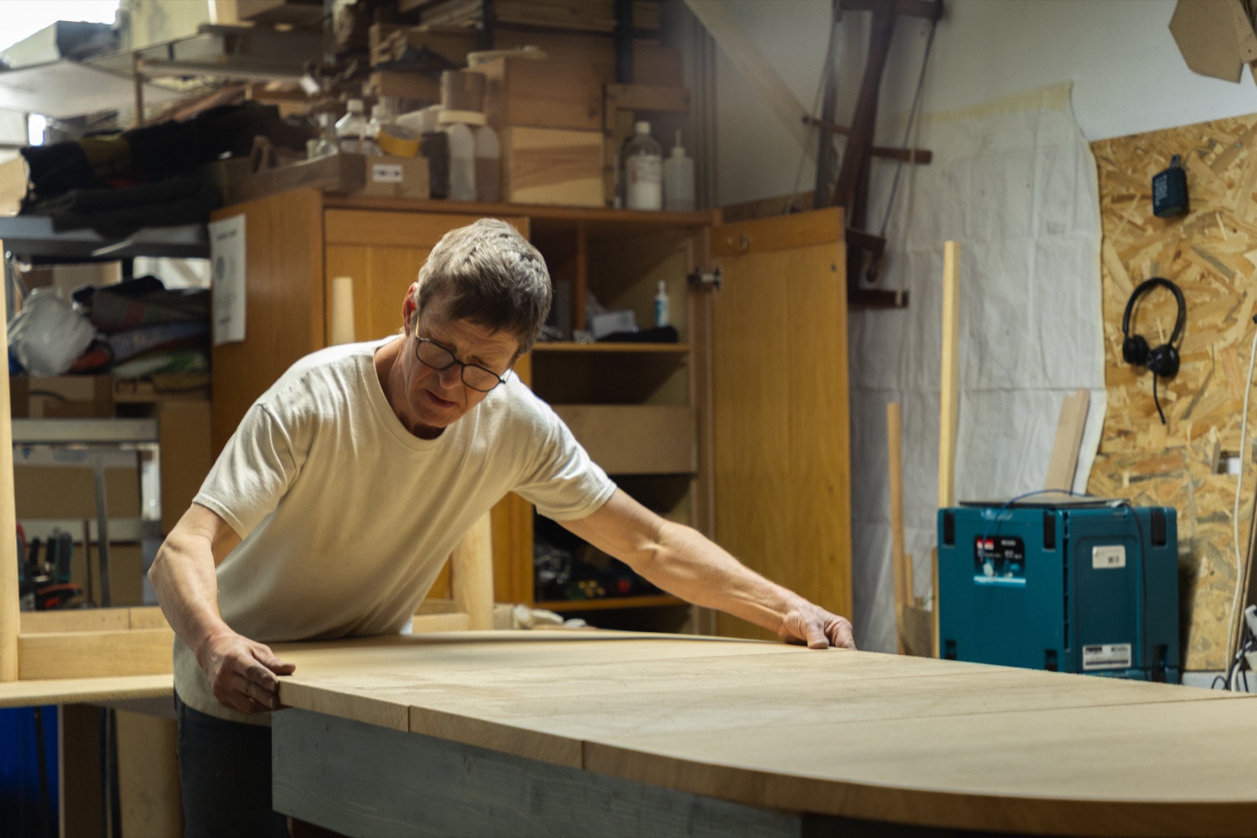 Reportage photo vidéo Bris Menuiserie ébénisterie artisanale Paris 13ème