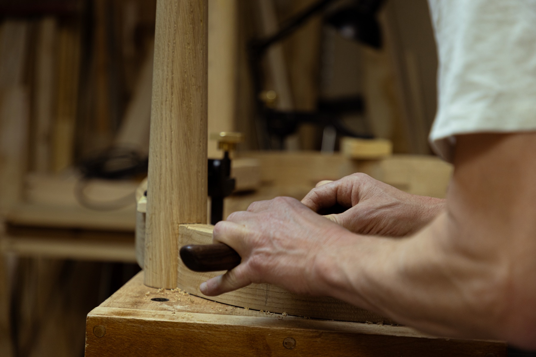 Reportage photo vidéo Bris Menuiserie ébénisterie artisanale Paris 13ème