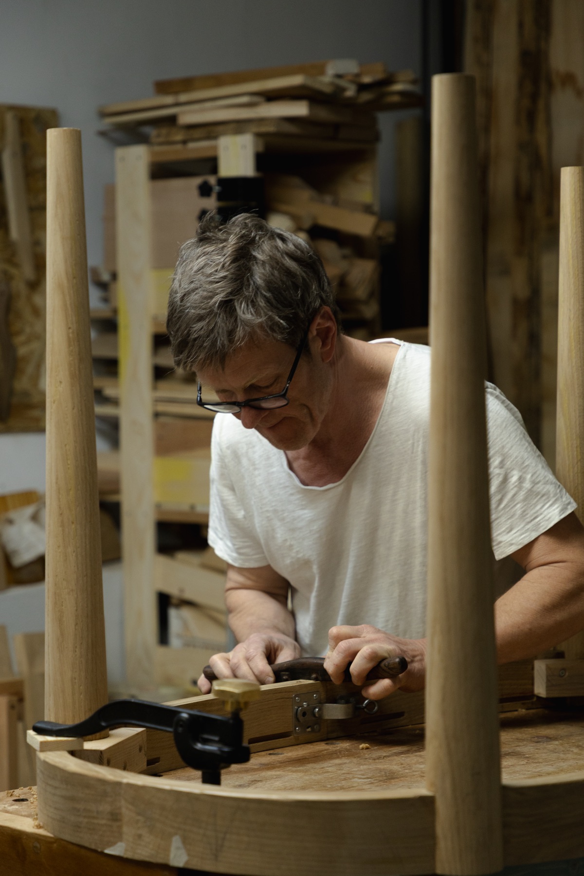 Reportage photo vidéo Bris Menuiserie ébénisterie artisanale Paris 13ème