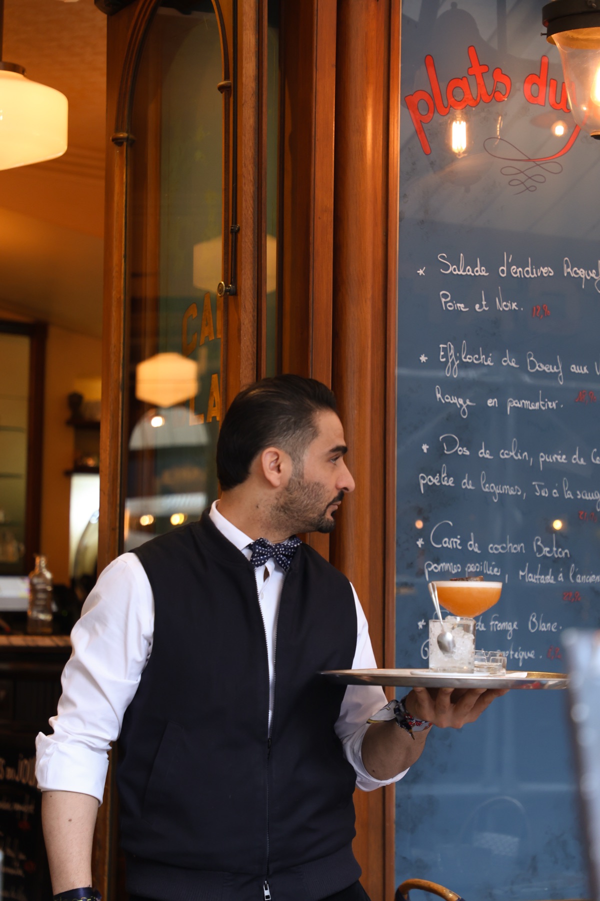 Reportage photo Café Blanc brasserie Paris 1er arrondissement
