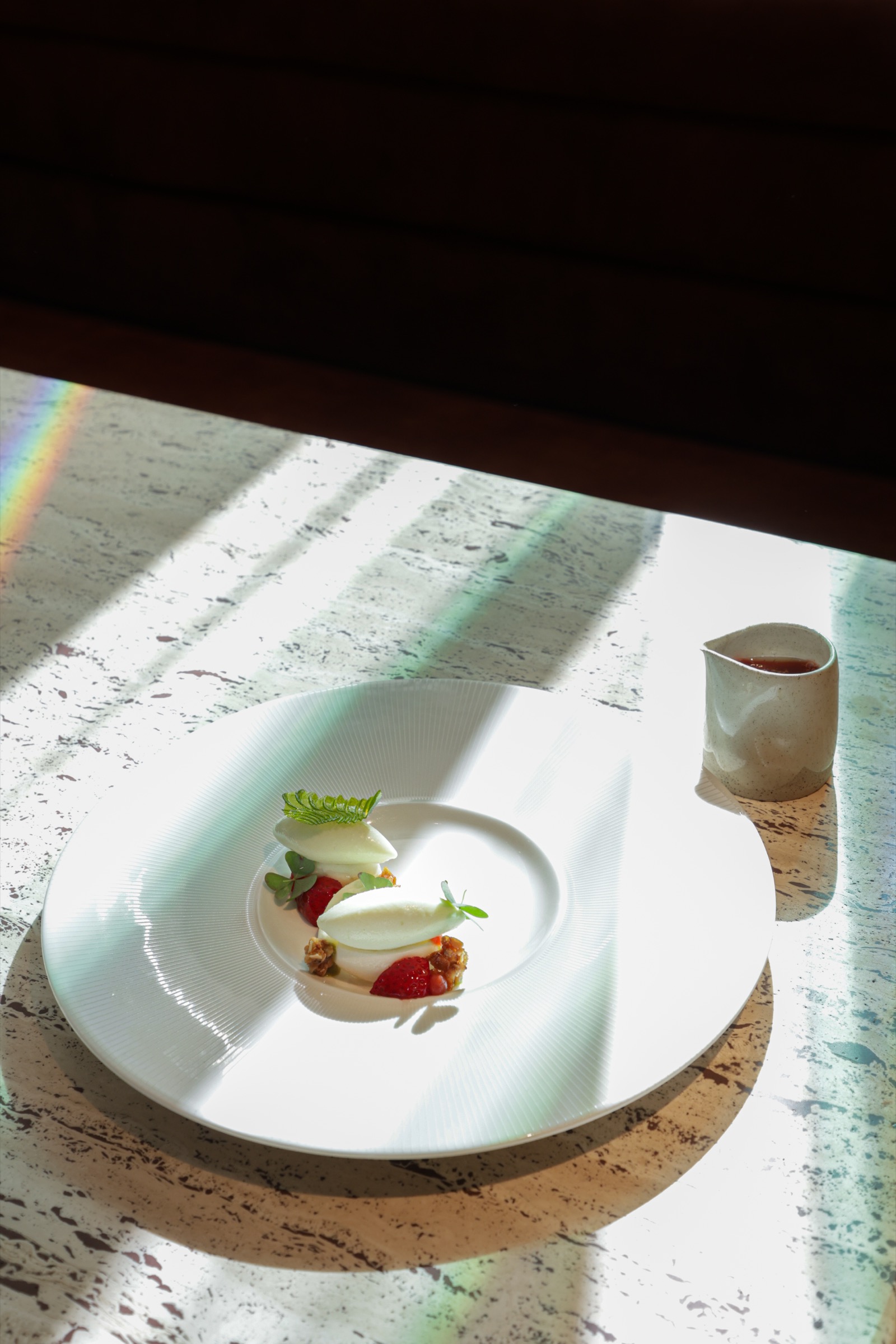 Reportage photo Manon Gouin cheffe pâtissière restaurant étoilé Mallory Gabsy Paris