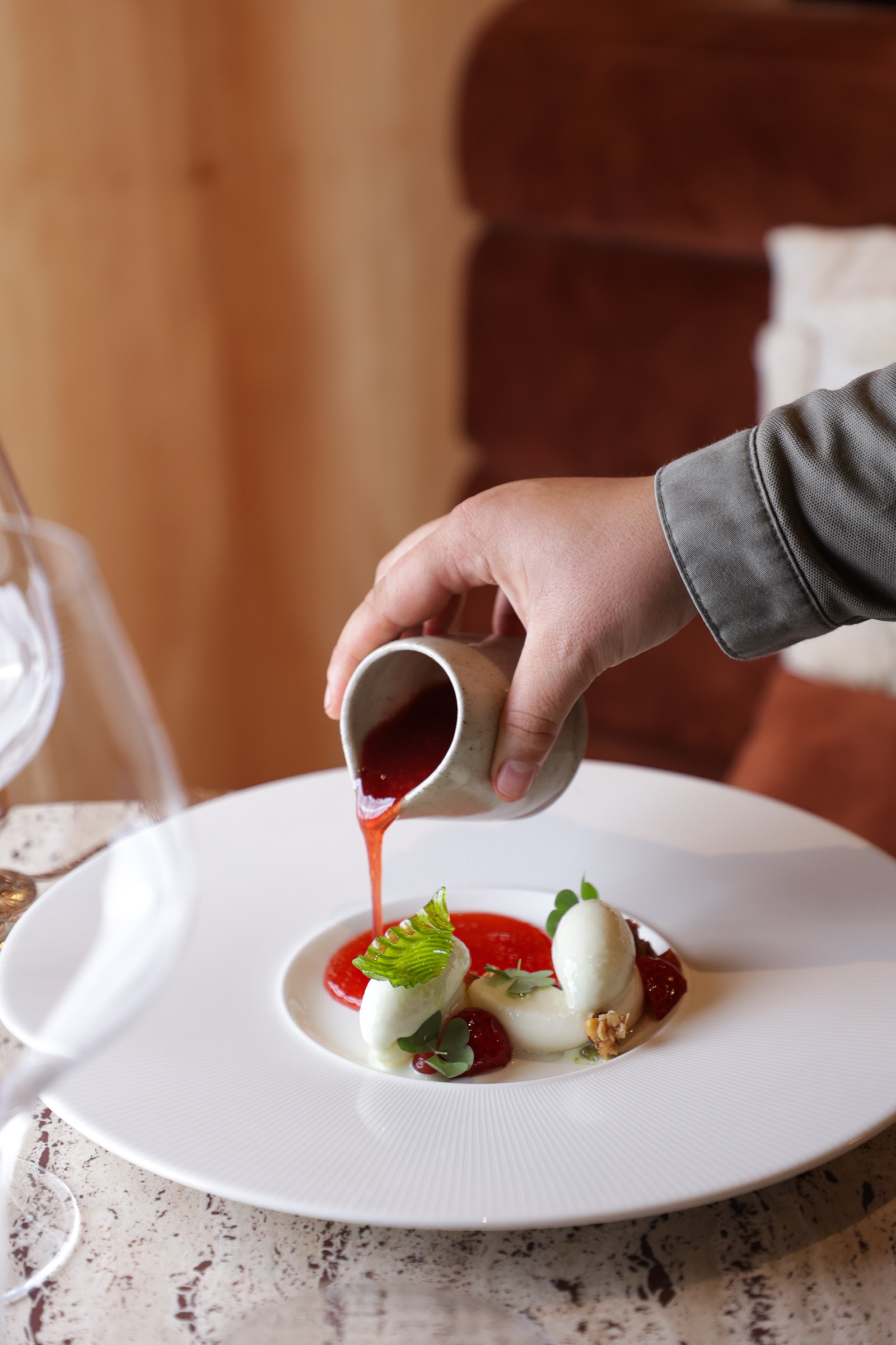 Reportage photo Manon Gouin cheffe pâtissière restaurant étoilé Mallory Gabsy Paris