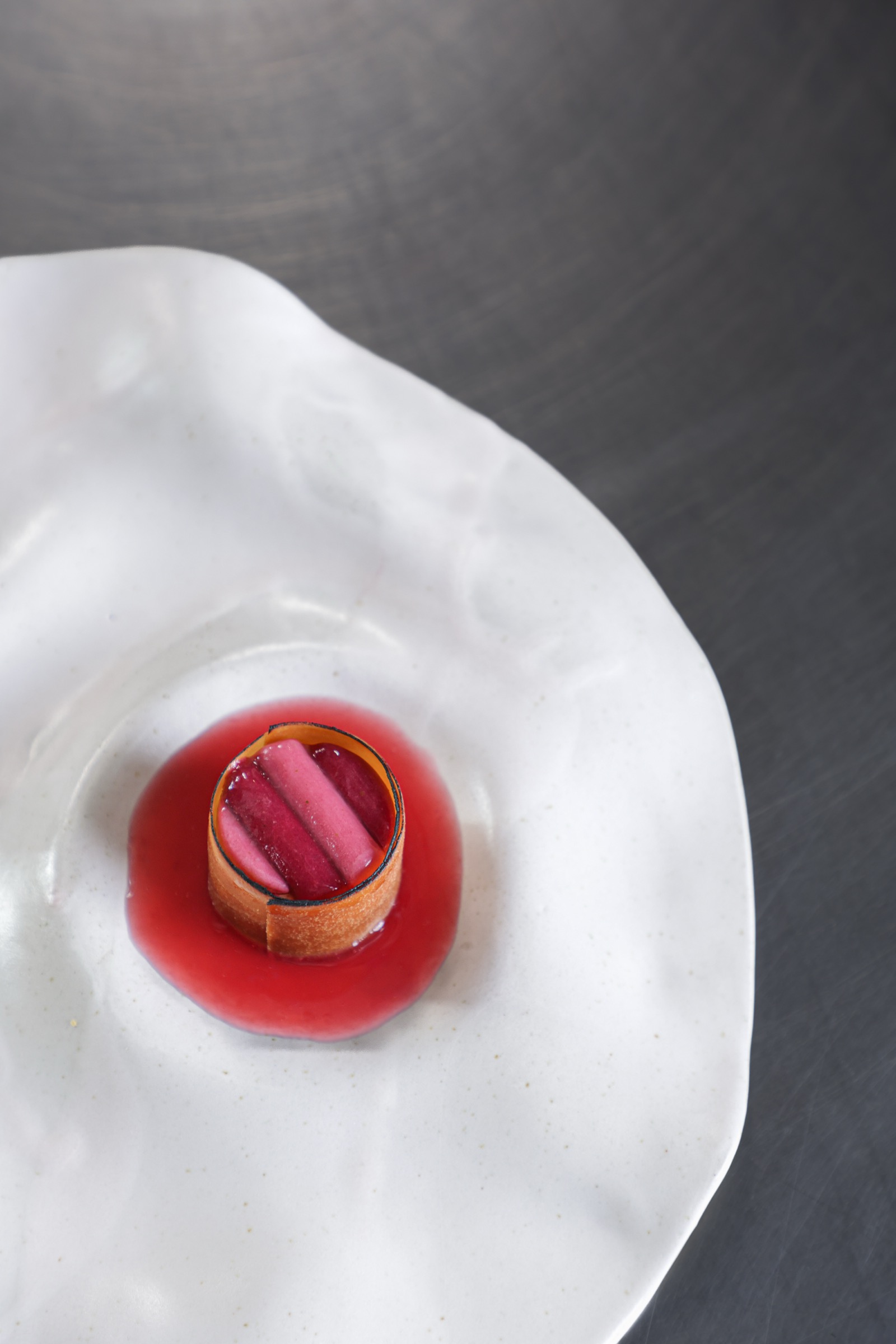 Reportage photo Manon Gouin cheffe pâtissière restaurant étoilé Mallory Gabsy Paris